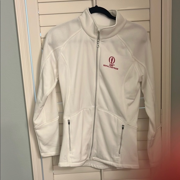 149th British Open Portrush Katr Lord White Women's Jacket. SZ Small - Picture 1 of 6